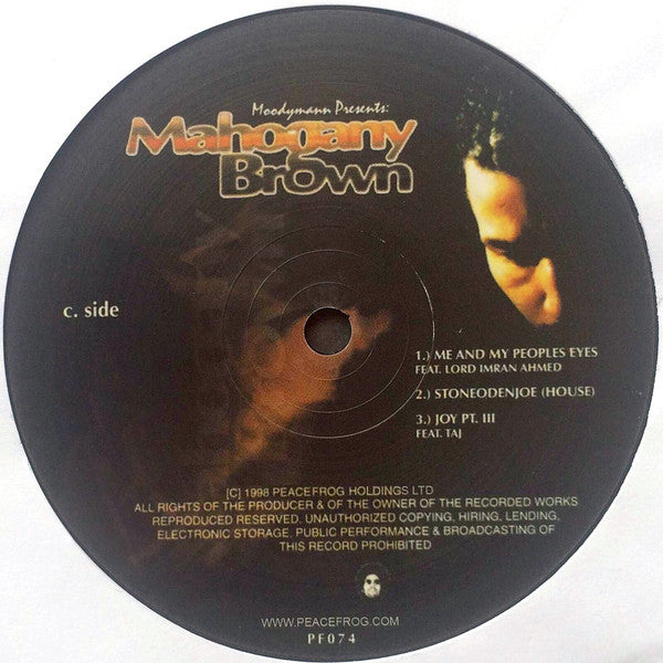 Moodymann : Mahogany Brown (2xLP, Album, RE, RP)