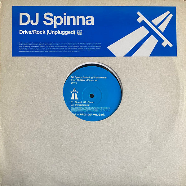 DJ Spinna : Drive / Rock (Unplugged) (12")